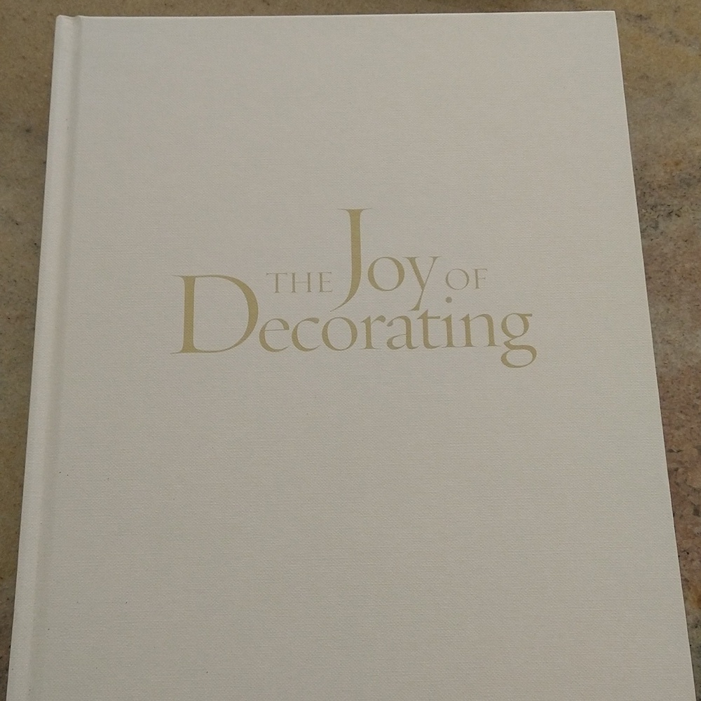 The joy of decorating by Phoebe Howard coffee table book 11 1/2x 9 1/2